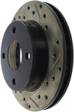 StopTech Slotted & Drilled Sport Brake Rotor - 127.61001L