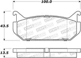 StopTech Street Brake Pads - Rear - 308.05840