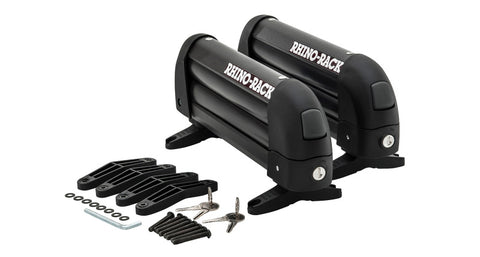 Rhino-Rack Universal Ski Carrier - Fits 2 Pairs of Skis - Black - 572