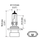 Hella Bulb 9006Xs 12V 80W Xen Wht Xb (2) - H71071452