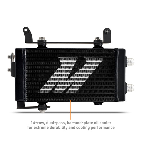 Mishimoto 2023+ Toyota GR Corolla Oil Cooler Kit - Thermostatic - Black - MMOC-GRC-23TBK