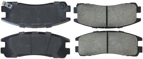 StopTech Sport Brake Pads w/Shims and Hardware - Rear - 309.03831