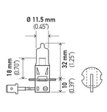 Hella H3 Halogen Bulb (Must Order Qty 10) - H3