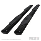 Westin 19-21 Chevrolet Silverado Crew Cab PRO TRAXX 6 Oval Nerf Step Bars - Black - 21-64135