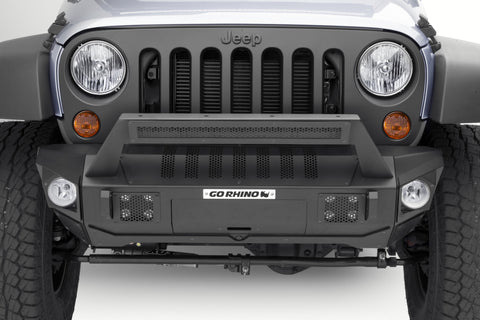 Go Rhino 07-20 Jeep Wrangler JL/JLU/JK/JKU/Gladiator JT Trailline 20 Light Mount Bar - 25102T