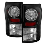 Spyder Toyota Tundra 07-13 LED Tail lights Black ALT-YD-TTU07-LED-BK - 5029584