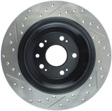 StopTech Slotted & Drilled Sport Brake Rotor - 127.40074L