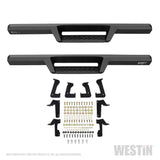 Westin 18-20 Jeep Wrangler JL 2DR HDX Drop Nerf Step Bars - Textured Black - 56-14055