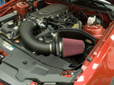 Airaid 2010 Ford Mustang GT 4.6L (No MVT) MXP Intake System w/ Tube (Oiled / Red Media) - 450-309