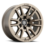 ICON Vector 6 17x8.5 6x135 6mm Offset 5in BS 87.1mm Bore Bronze Wheel - 2417856350BR