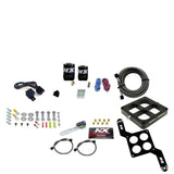 Nitrous Express Dominator Single Entry Billet Crossbar RNC Nitrous Kit (250-750HP) w/o Bottle - 63870-00