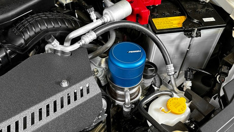 Perrin 2015+ Subaru WRX/STI Oil Filter Cover - Blue - PSP-ENG-716BL