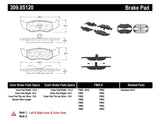 StopTech Performance Brake Pads - 309.05120