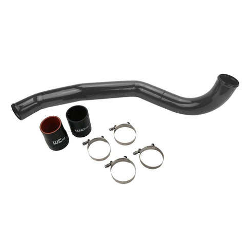 Wehrli 17-19 Chevrolet 6.6L L5P Duramax Driver Side 3in Intercooler Pipe - Bengal Silver - WCF100708-BS