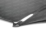 Seibon 07-11 Mercedes Benz C-Class (Does Not Fit C63) OEM-Style Carbon Fiber Hood - HD0709MBW204-OE