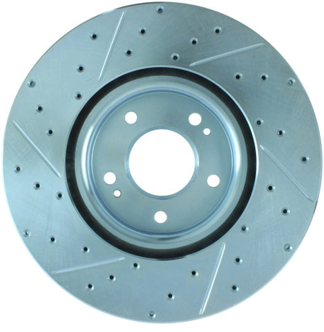 StopTech Select Sport Drilled & Slotted Rotor - Rear Left - 227.46064L