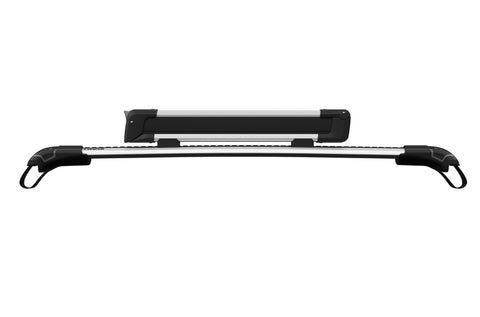 Thule SnowPack L Ski/Snowboard Rack (Up to 6 Pair Skis/4 Snowboards) - Black/Silver - 7326