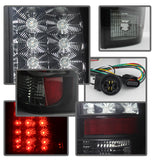 Spyder Chevy Suburban/GMC Yukon/Yukon Denali 07-14 LED Tail Lights Blk Smke ALT-YD-CSUB07-LED-BSM - 5078087