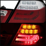 Spyder BMW E46 00-03 2Dr Coupe Light Bar LED Tail Lights Red Clear ALT-YD-BE4600-LBLED-RC - 5073822