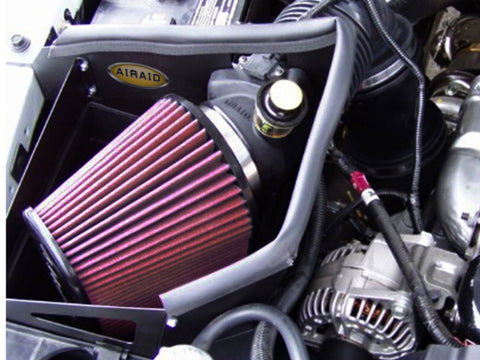 Airaid 04-07 Dodge Cummins 5.9L DSL 600 Series CAD Intake System w/o Tube (Oiled / Red Media) - 300-155