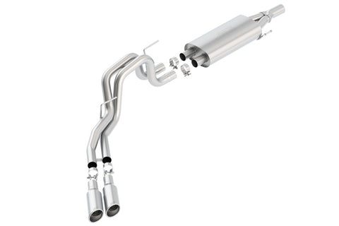 Borla 10-14 Ford F-150 SVT Raptor 6.2L-8cyl SS Catback Exhaust - 140383