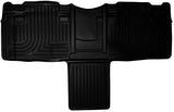 Husky Liners 11-12 Toyota Sienna WeatherBeater 2nd Row Black Floor Liners - 19841