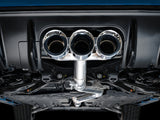 AWE Tuning 2023 Honda Civic Type R FL5 Track Edition Exhaust w/ Triple Chrome Silver Tips - 3020-52287