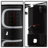 xTune Ford F150 09-14 LED Tail Lights - Black ALT-ON-FF15009-LBLED-BK - 5082169