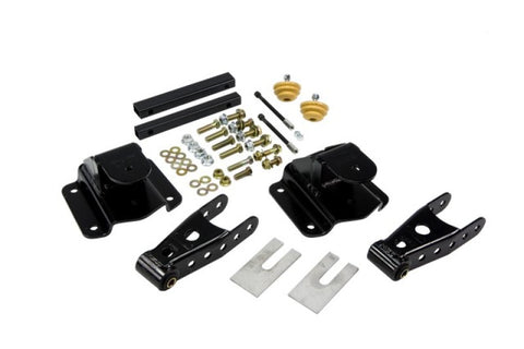 Belltech SHACKLE AND HANGER KIT 94-99 RAM 1500 XtdCab 4inch - 6584