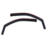 Westin 2002-2008 Dodge Ram Quad Cab (4 DR) Wade In-Channel Wind Deflector 2pc - Smoke - 72-35469