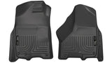 Husky Liners 09-10 Dodge Ram 1500/2500/3500 WeatherBeater Front Row Black Floor Liners - 18001