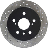 StopTech Sport Drilled & Slotted Rotor - Rear Left - 127.44188L