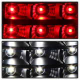 xTune 03-06 Chevrolet Silverado 1500 LED Tail Lights - Black (ALT-JH-CSIL03-LED-BK) - 9037634