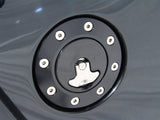 Ridetech Universal Locking Gas Cap (Black Anodized) - 81000036