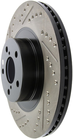 StopTech Slotted & Drilled Sport Brake Rotor - 127.47021R