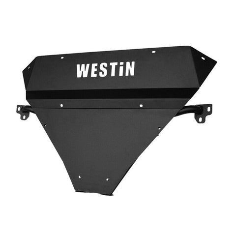 Westin 2014-2018 Chevy Silverado 1500 Outlaw Bumper Skid Plate - Textured Black - 58-71005