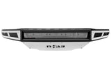 N-Fab M-RDS Front Bumper 15-17 Ford F150 - Tex. Black w/Silver Skid Plate - F151MRDS-TX