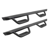 Go Rhino 20-20 Jeep Gladiator JT Dominator Extreme D2 SideSteps - Cab Length - Tex Blk - D24516T