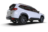 Rally Armor 2022 Subaru Forester (Incl. Wilderness) Black UR Mud Flap w/ Wild Orange Logo - MF82-UR-BLK/WOR