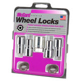 McGard Wheel Lock Nut Set - 4pk. (Long Shank Seat) 1/2-20 / 13/16 Hex / 1.75in. Length - Chrome - 22140