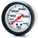 AutoMeter Gauge Oil Temp 2-5/8in. 140-280 Deg. F Mechanical Phantom - 5841