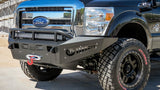 Addictive Desert Designs 11-16 Ford F-250 Super Duty HoneyBadger Front Bumper w/ Winch Mount - F067355000103