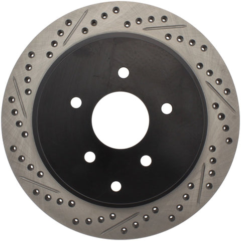 StopTech Slotted & Drilled Sport Brake Rotor - 127.42078R