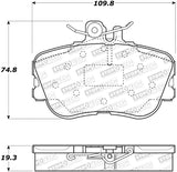 StopTech Street Brake Pads - 308.06450