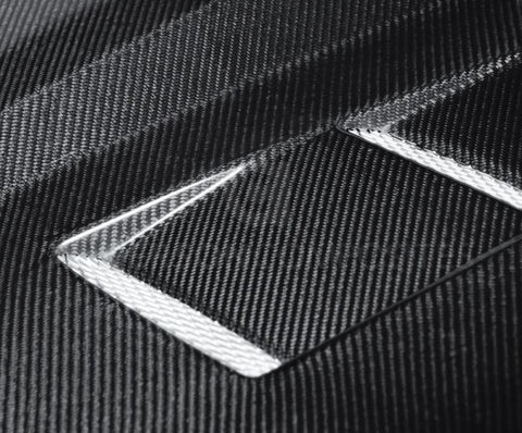 Anderson Composites 10-11 Chevy Camaro TS-style Carbon Fiber Hood - AC-HD1011CHCAM-TS