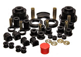 Energy Suspension 04 Pontiac GTO Black Hyper-flex Master Bushing Set - 3.18134G