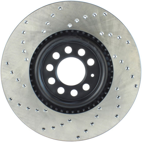 StopTech 00-06 Audi TT Left Front Drilled Rotor - 128.33062L