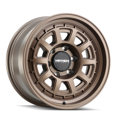 Mayhem 8303 Voyager 17x8.5 / 6x139.7 BP / 18mm Offset / 87.1mm Hub Dark Bronze Wheel - 8303-7883MZ18