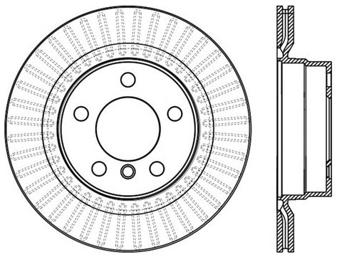 StopTech BMW 12-15 335i / 2014 428i / 2014 235i/228i Rear Right Slotted Sport Brake Rotor - 126.34143SR