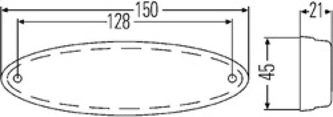 Hella Lamp SMLR MD24 2PS - 007943011